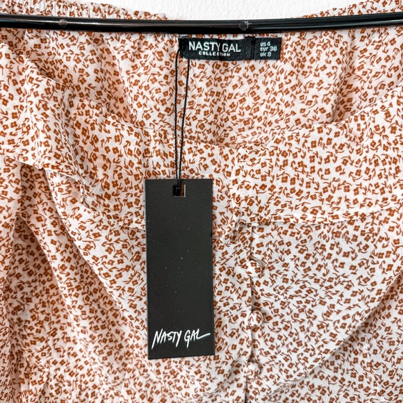 NASTY GAL BARDOT CROP TOP NWT - Picture 7 of 9